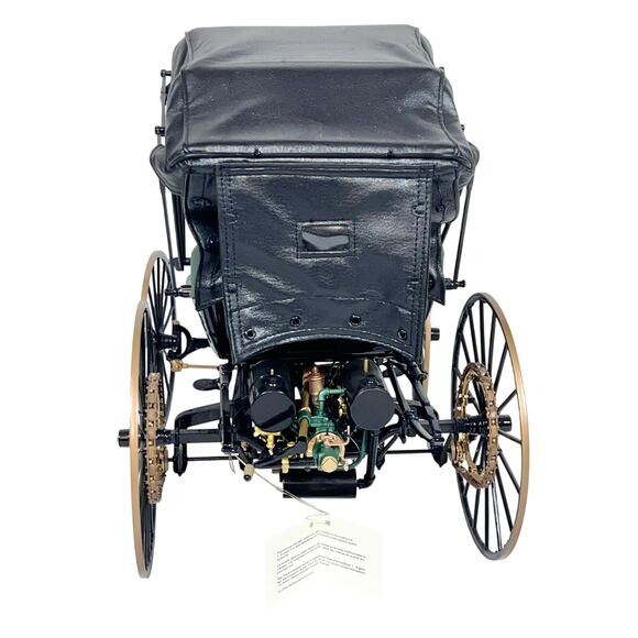 Franklin Mint 1893 Duryea Automobile Model The First Carriage Car 1:8 New w Tag - Picture 4 of 16